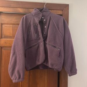 Free People Hit The Slopes Fleece Jacket